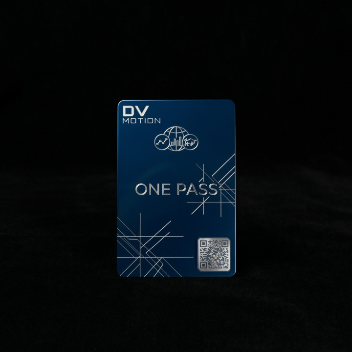 DV Motion ONE PASS | Profil Trader Personnalisé & Dashboard Finance | Accès Illimité